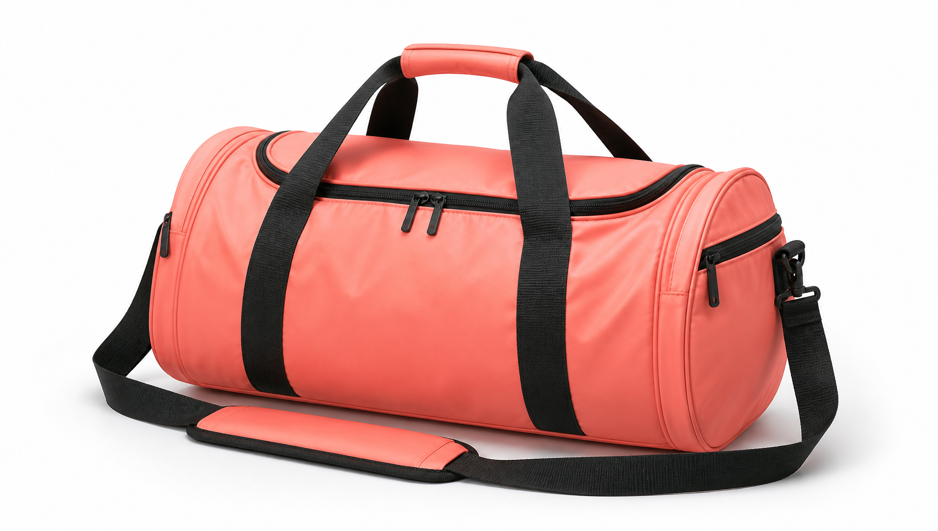 Sport duffel bag with athletic gear