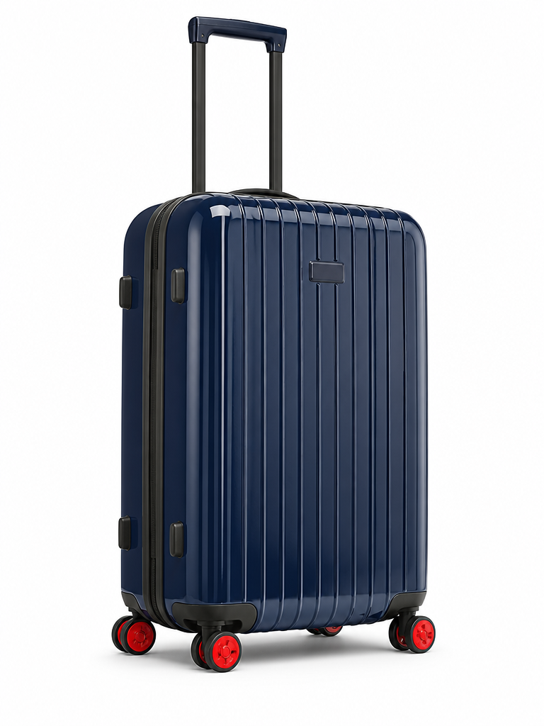 Rolling trolley luggage with telescopic handle