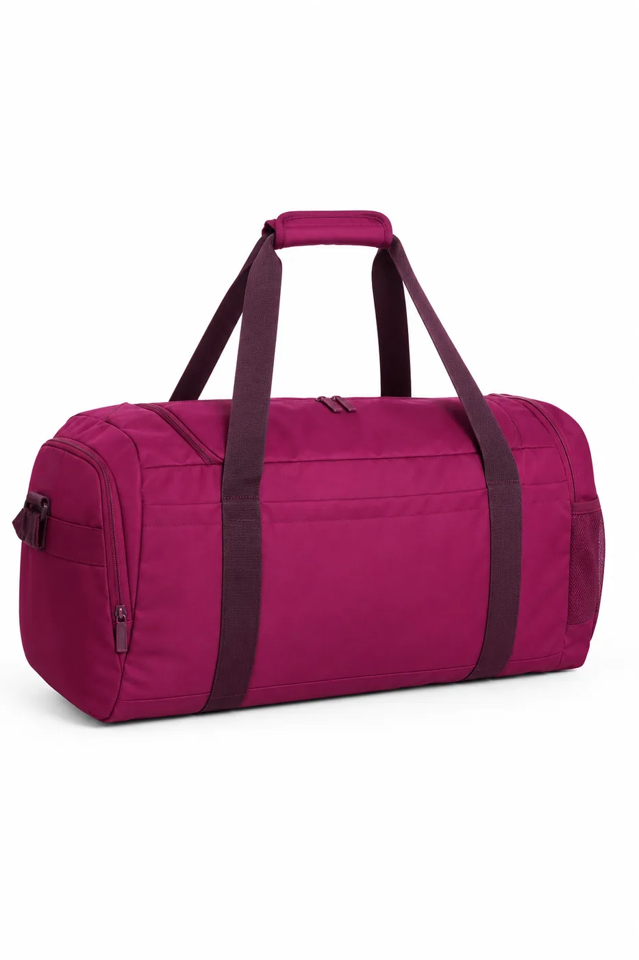 Large training duffel with dual carry straps